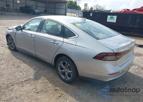 2024 Honda Accord Ex z USA, uszkodzony, nr VIN 1HGCY1F34RA009595